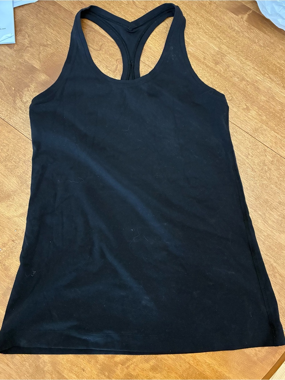 lululemon athletica Black Racerback Tank Top